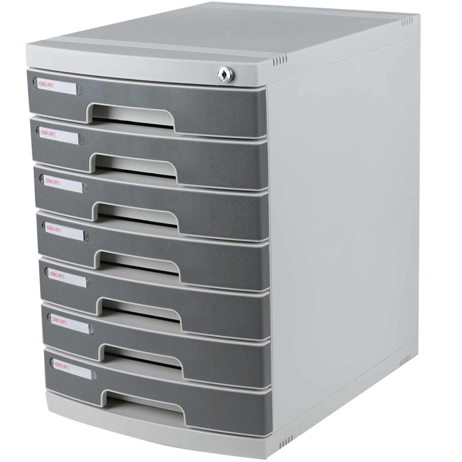 DELI Tủ tài liệu Ghi - 1 cái 8877