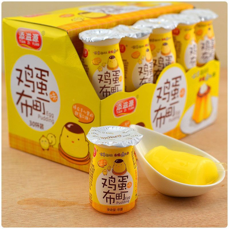 Thạch Pudding Yogurt - Pudding Trứng Siêu Ngon - Giá Dùng Thử 3k/Hộp [SIÊU RẺ]