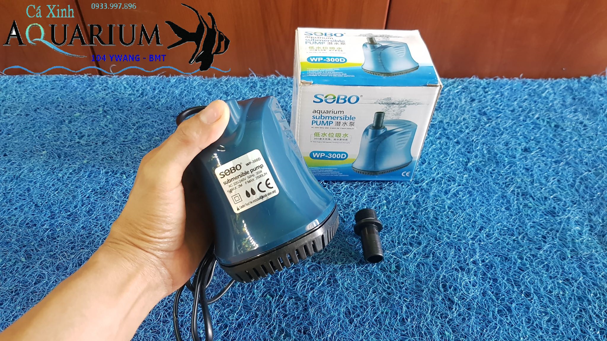 Máy bơm hút cặn đáy SOBO WP - 300D