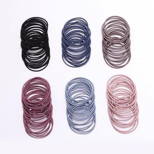 Hộp 100 dây cột tóc cho mẹ và bé