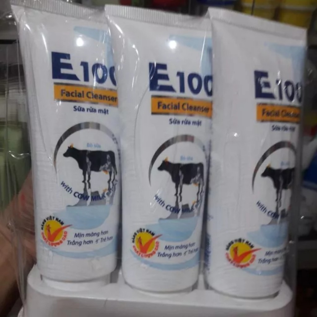 Sữa Rửa Mặt E 100 Bò lớn
