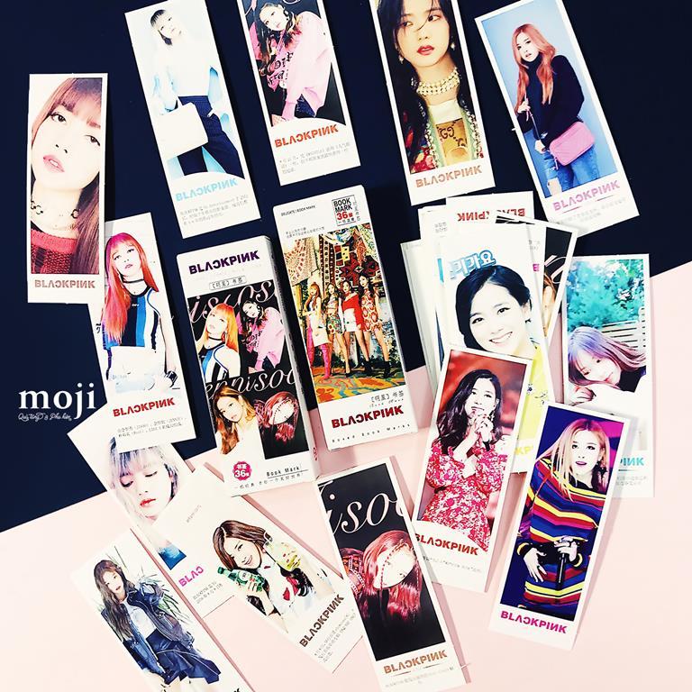 Bộ Bookmark nhóm nhạc Blackpink mới