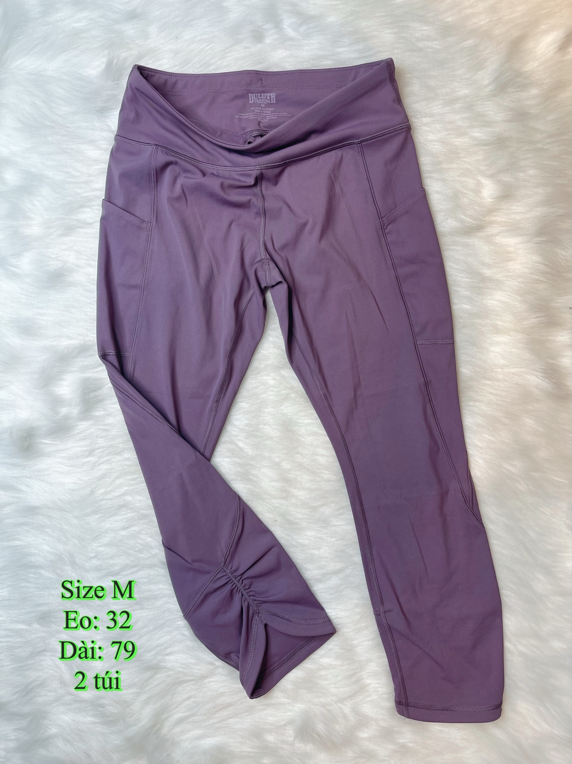 Quần tập lửng Tek gear Pocket Capri legging SIZE M