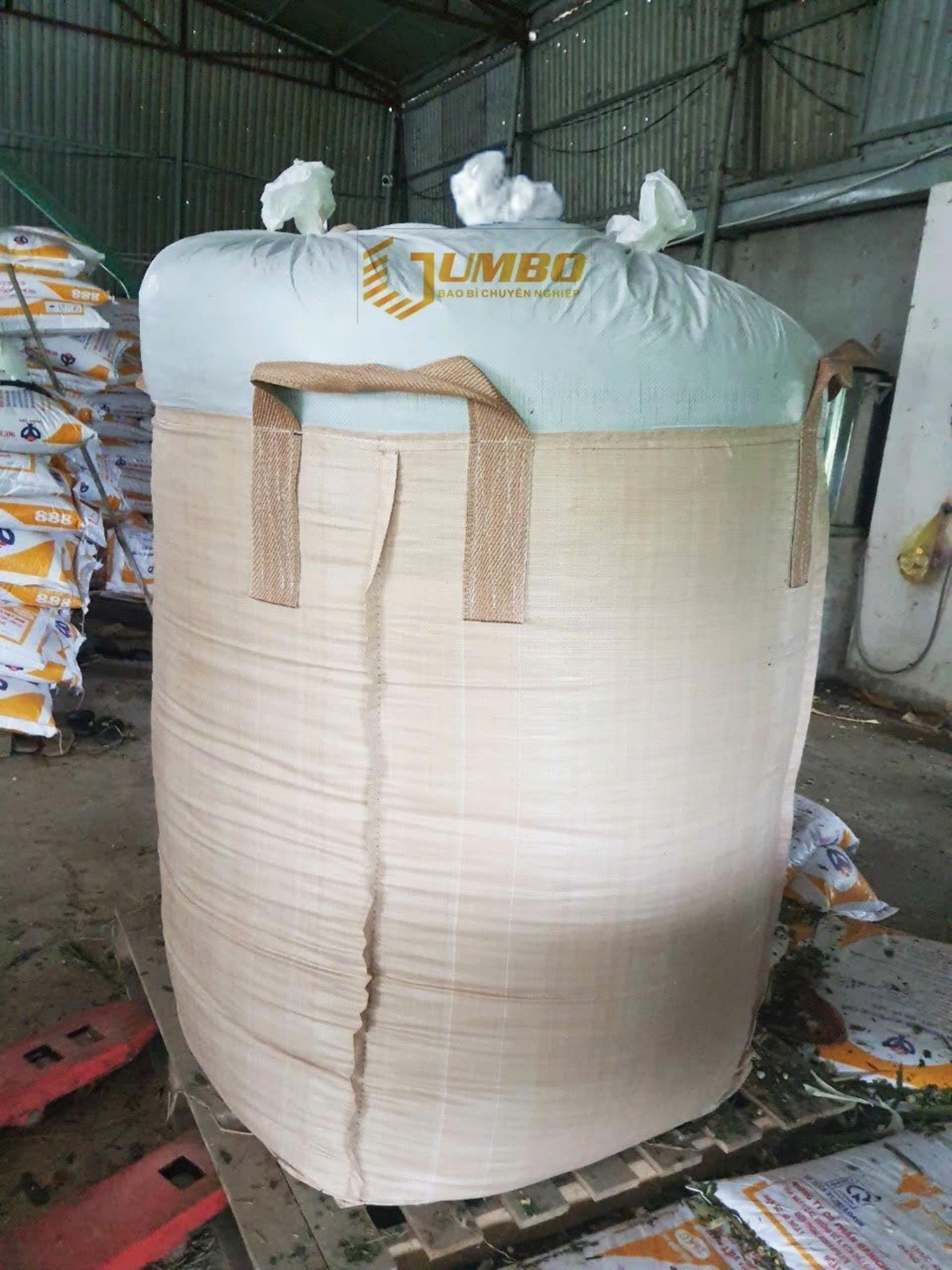 bao ủ chua cỏ , bắp