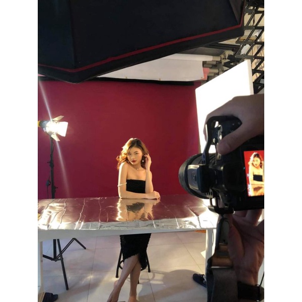 ĐÈN PHA STUDIO HALOGEN 800W QBLUE-800 (ÁNH SÁNG ẤM)