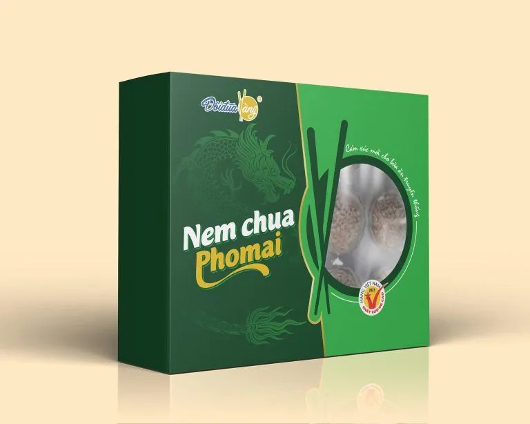 Nem chua rán phô mai 250G - Đôi đũa vàng.