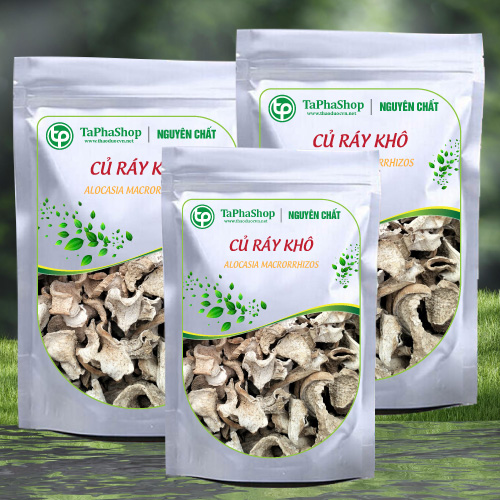 Củ ráy khô 1kg - Thảo Dược Tấn Phát - Hàng sạch thơm cao cấp