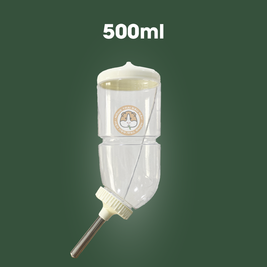 Bình Nước Cho Thỏ, Bọ Ú, Chinchilla, Hamster 500ml 1000ml