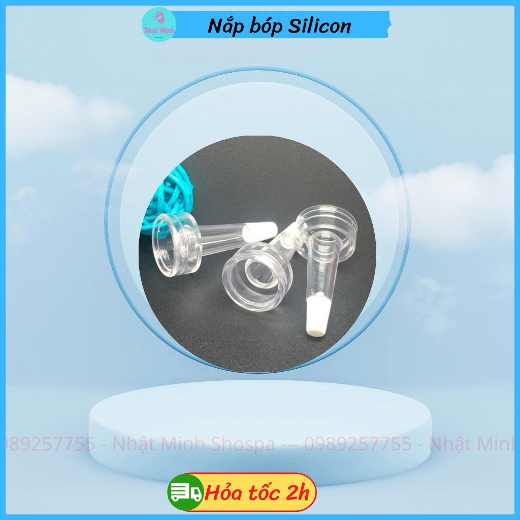 Nắp chiết serum silicon nhỏ giọt