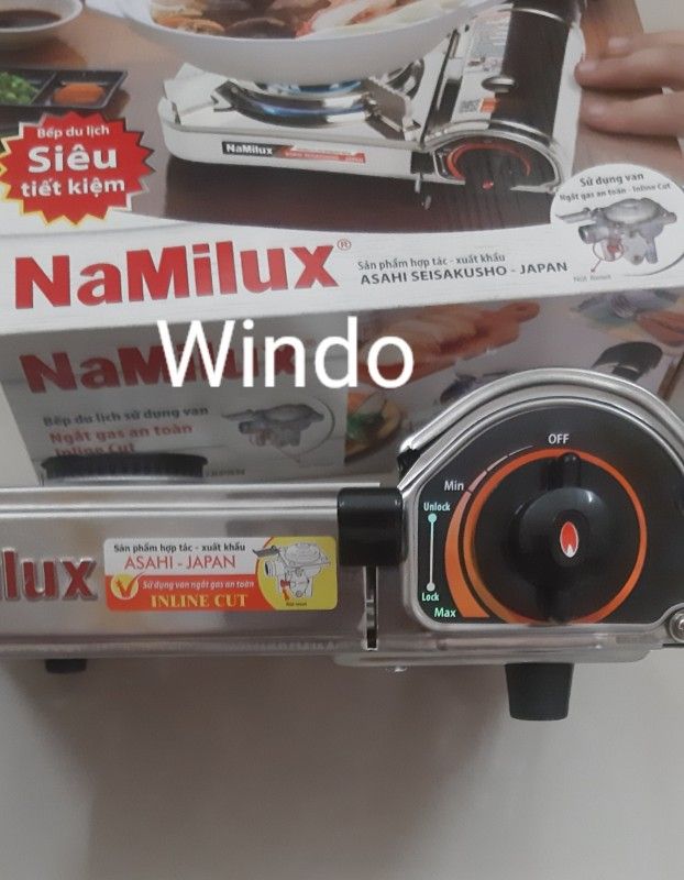 [HCM]Bếp ga mini NaMilux DL1711AS(Hàng chính hãng)