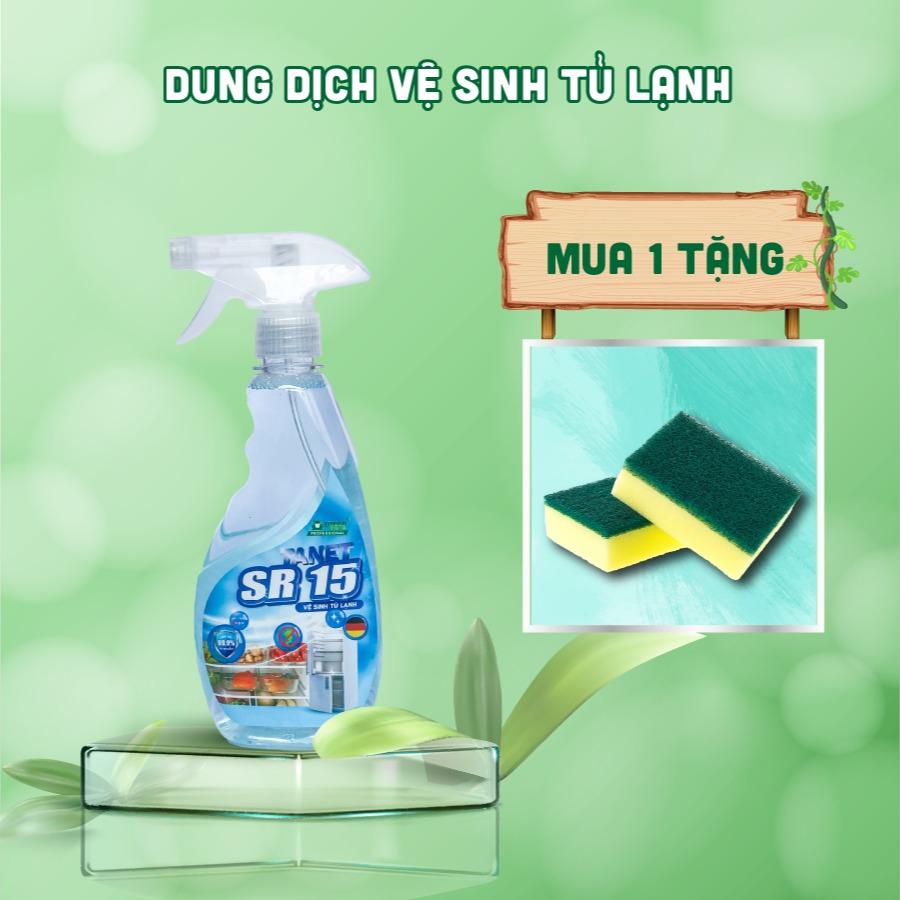 Nước lau làm sạch tủ lạnh SR15 500ml