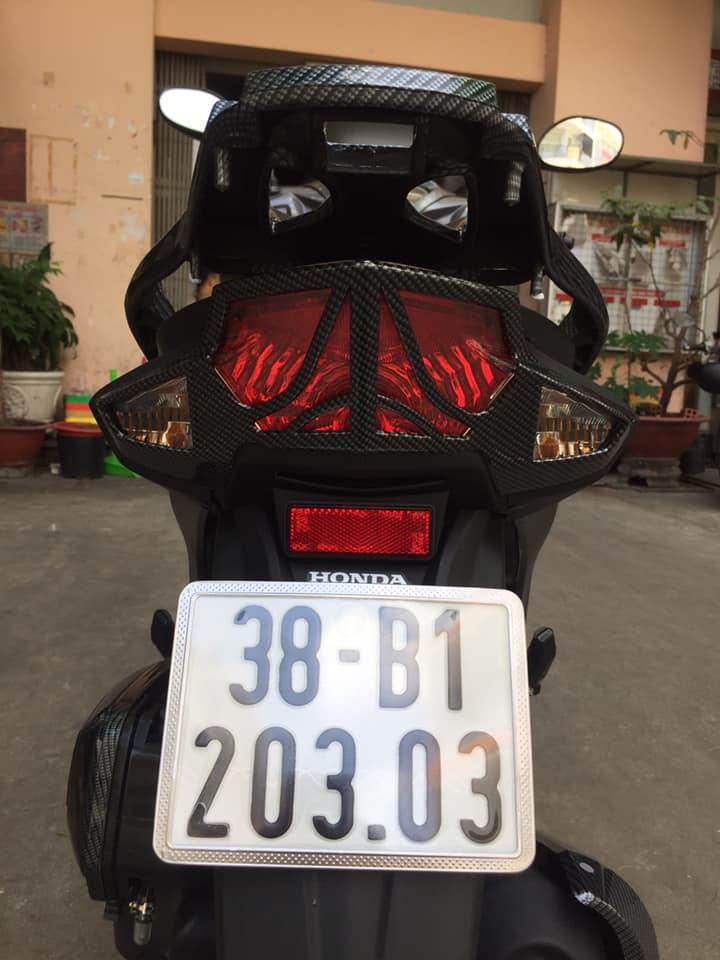 Bộ ốp carbon cho xe VISION 2014-2020