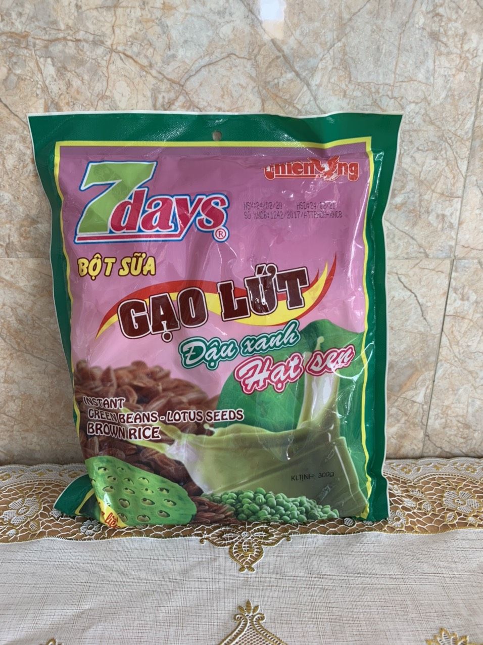 Bột sữa gạo lứt đậu xanh hạt sen