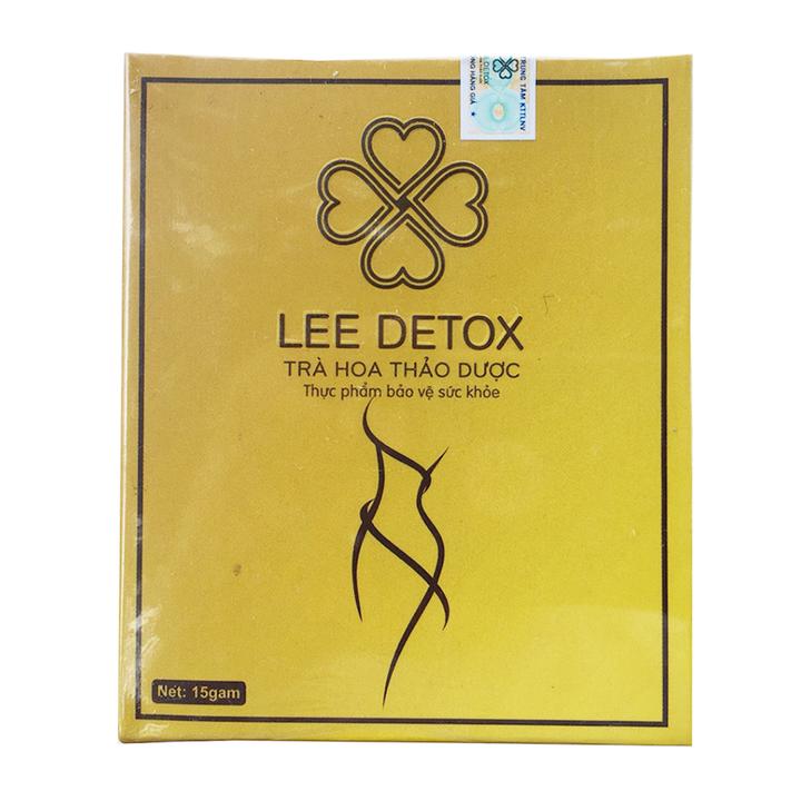 [9 hãng] Trà Hoa Thảo Dược Giảm Cân Lee Detox (30 viên)