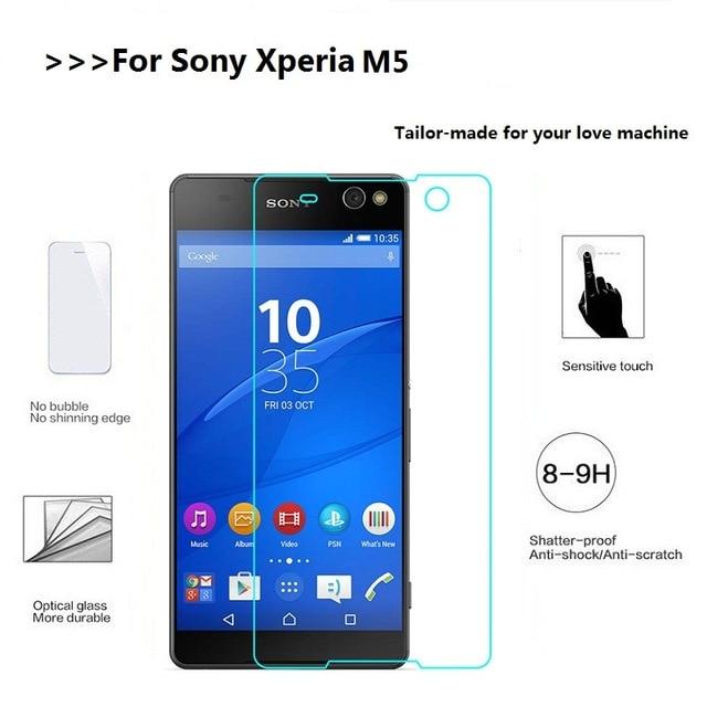 Kính Cường Lực Cho Sony Xperia M5 (Trong suốt)