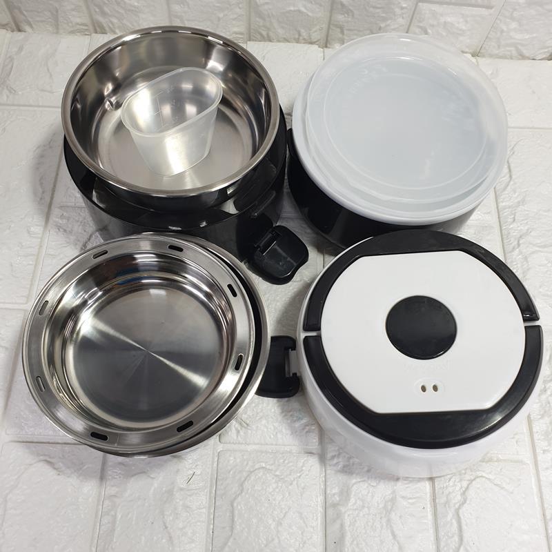 HỘP CƠM CẮM ĐIỆN INOX 3 TẦNG ĐA NĂNG