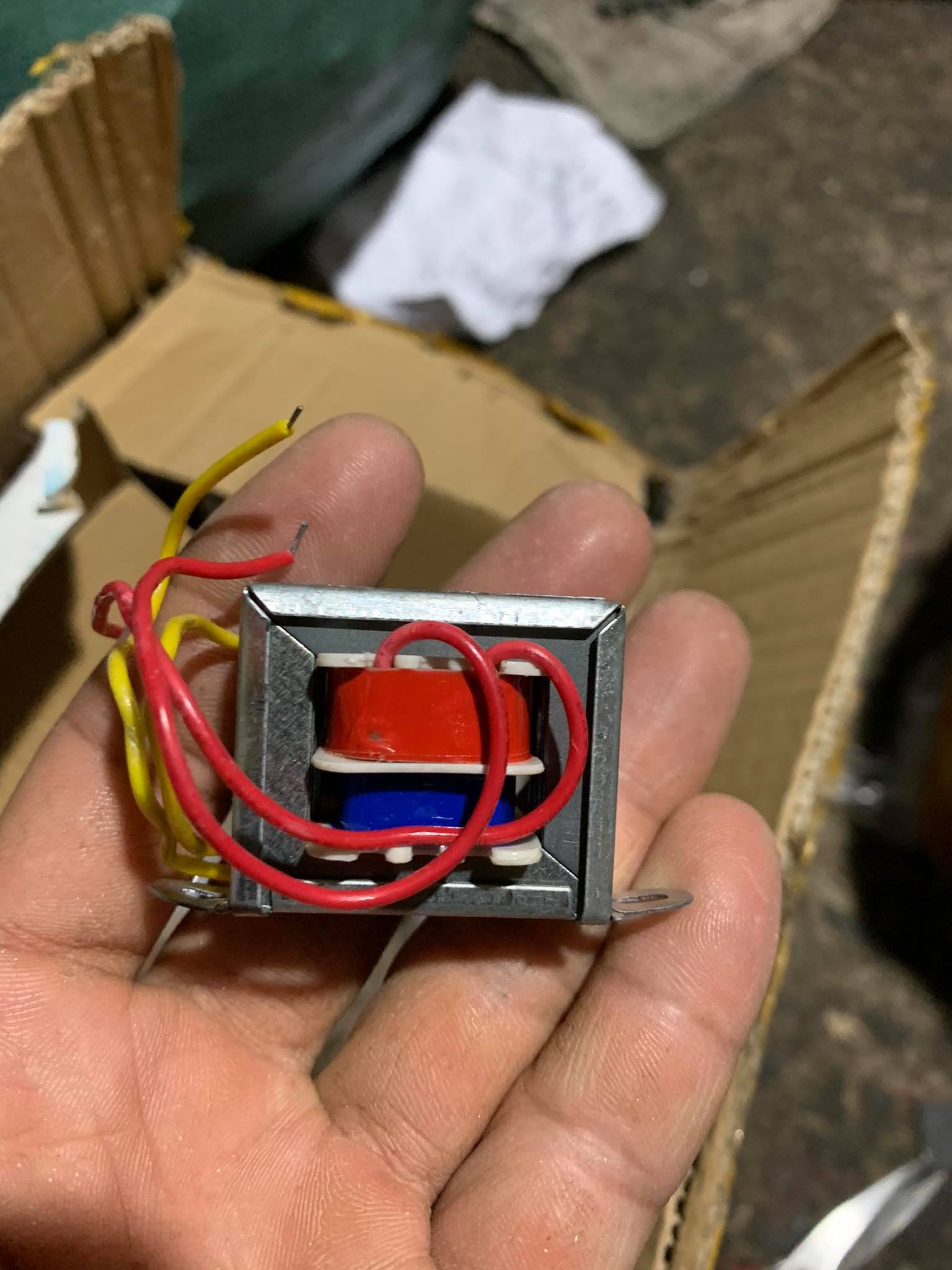Biến áp (Nguồn )9V AC, chuyên dụng cho Timer máy hàn điểm D.I.Y