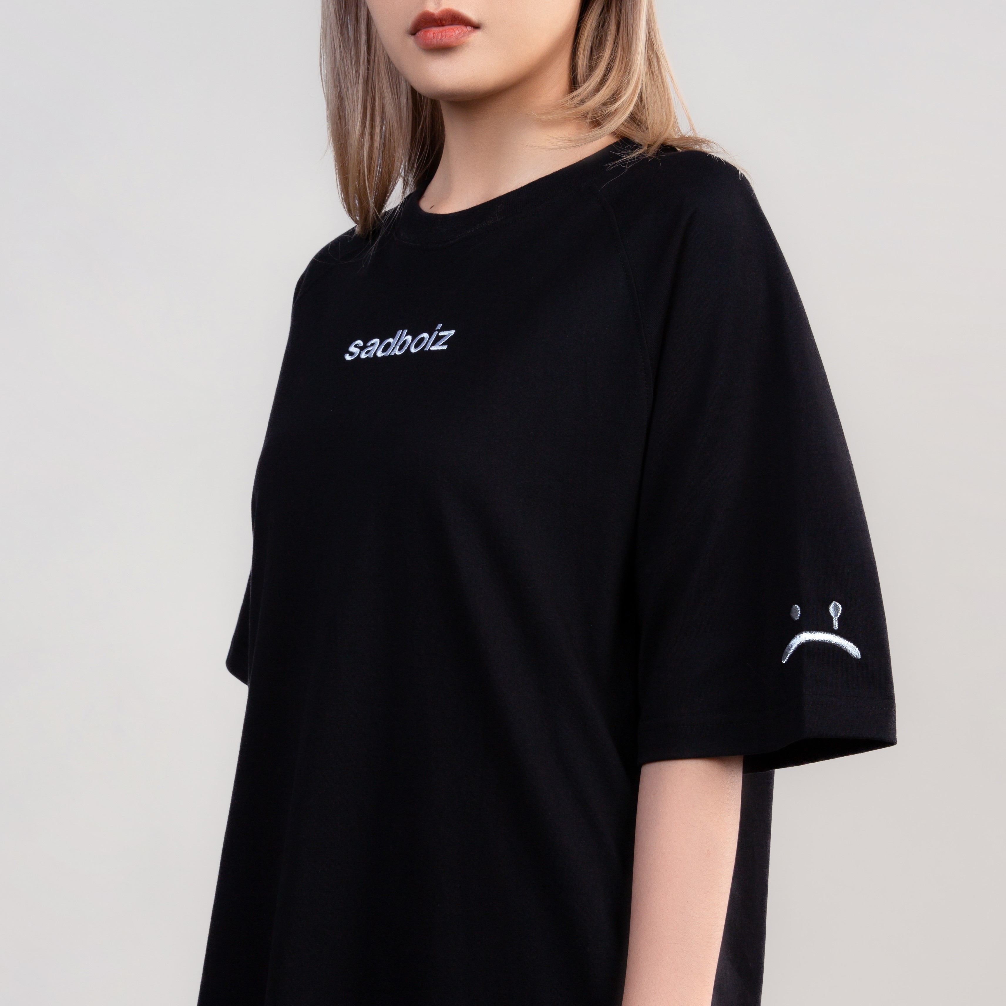 Áo thun SADBOIZ SIGNATURE màu đen
