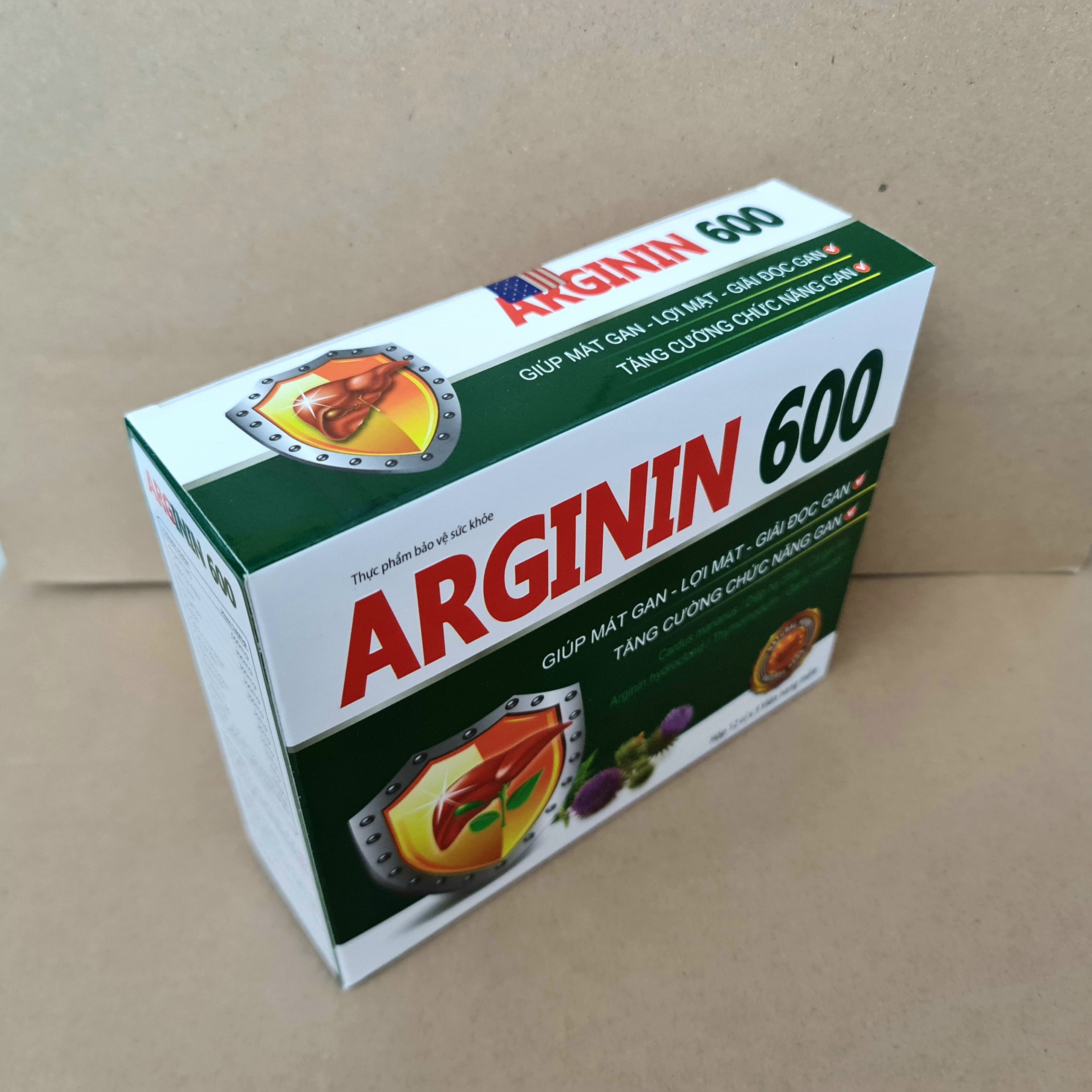 Arginin 600 strengthen liver function-box 60 tablets