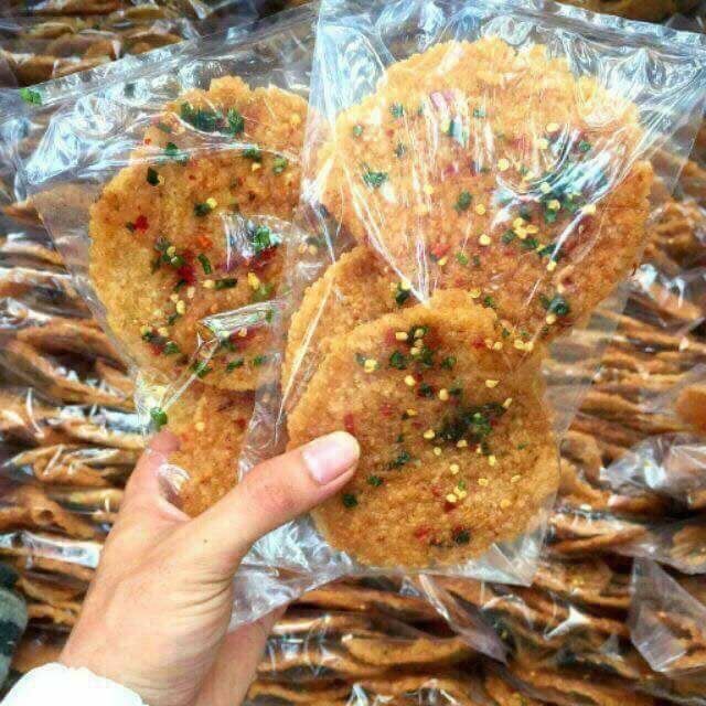 Cơm cháy mắm hành 3 miếng / bịch