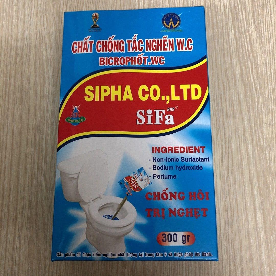 [HCM]Chất chống tắc nghẽn WC sifa hộp 300g