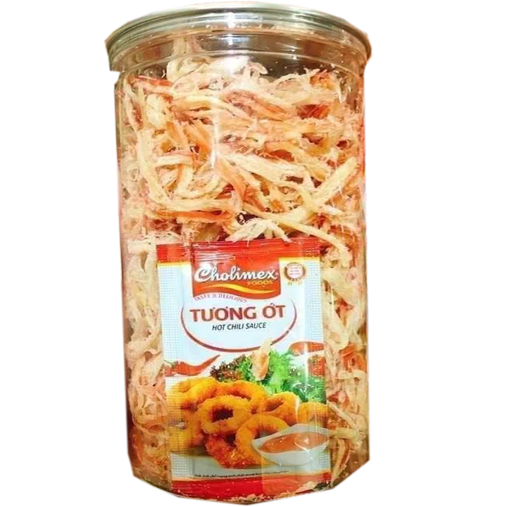 150gr Mực xé sợi hấp nước cốt dừa
