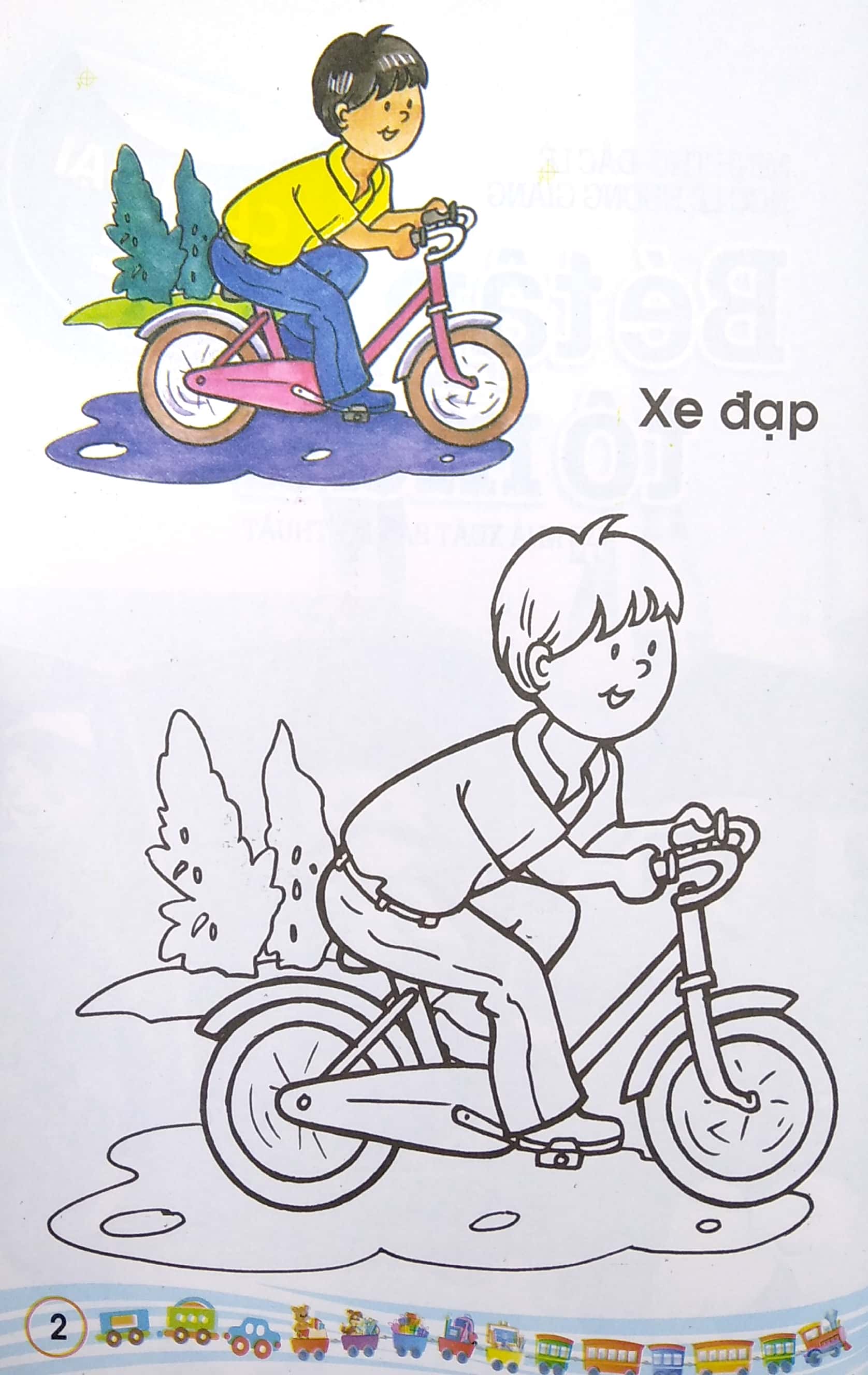 Fahasa - Bé Tập Tô Màu - Các Loại Xe