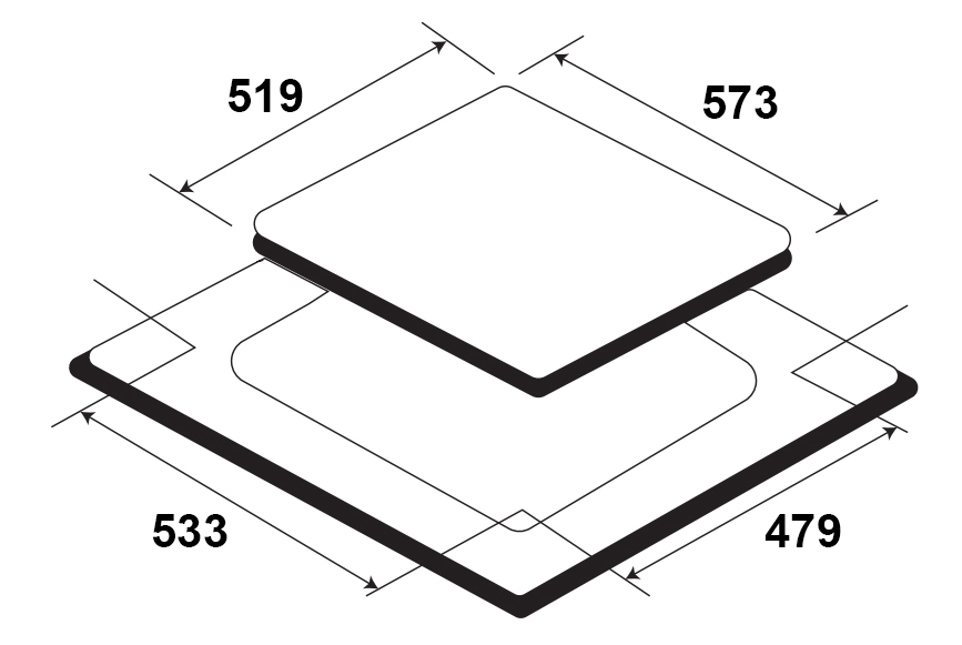 Bếp từ Kaff KF-HIDE868I (4 TỪ) - NHẬP KHẨU ĐỨC - BH 7 NĂM