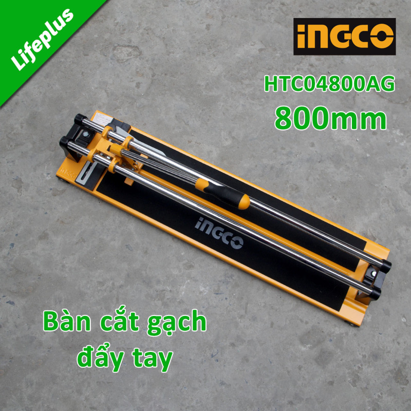 Bàn cắt gạch men đẩy tay Ingco HTC04800AG - 800mm x 14mm