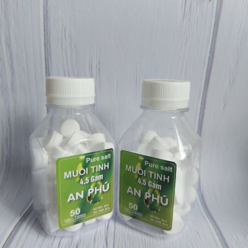 Muối sinh lý dạng viên tự pha (1 viên pha 500ml nước, hộp 25 viên)