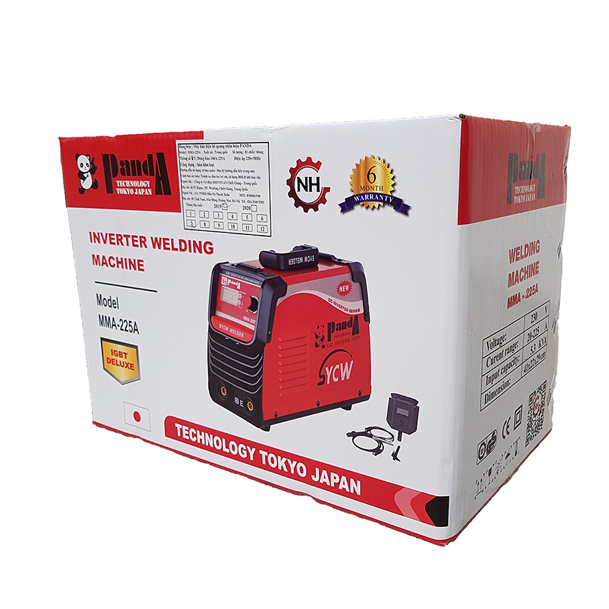 Máy Hàn Điện Tử Panda MMA-225A