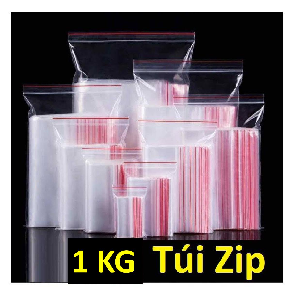 [HCM]1 Kg Túi zip chỉ đỏ đủ các size