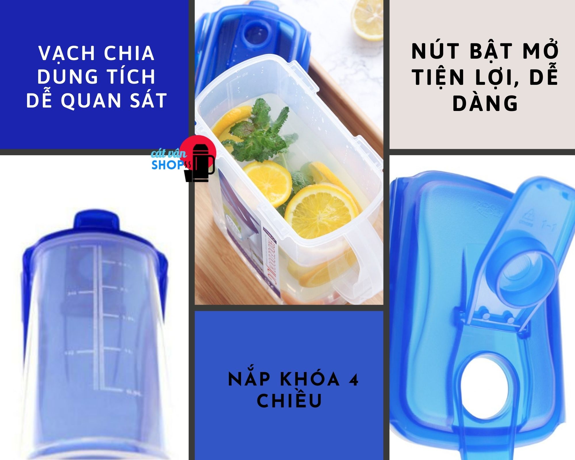 Bình nước Lock&Lock 3L HAP607