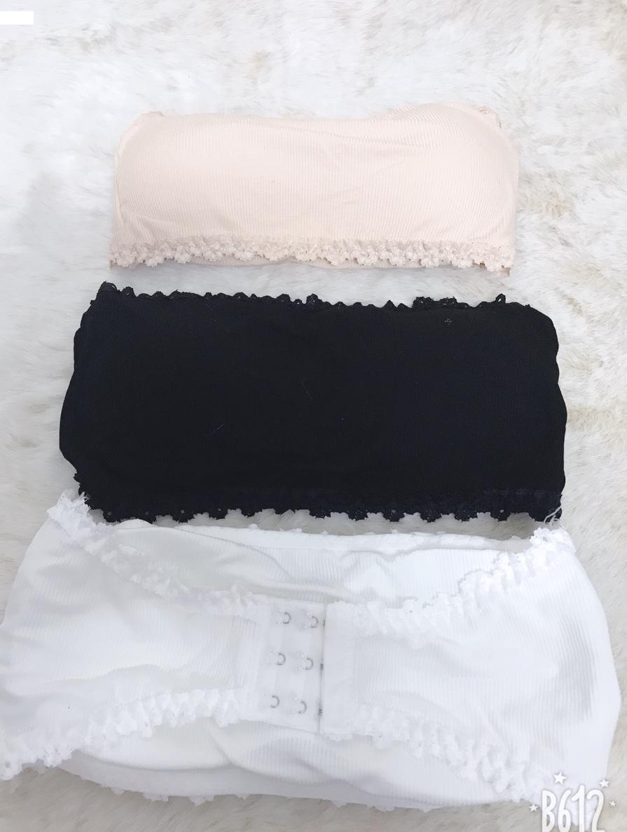 Áo ngực bara không dây (đen)