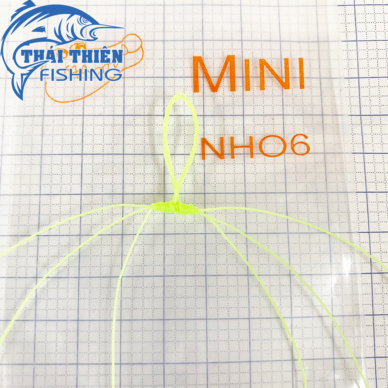 Lưỡi Câu Cá Chùm Nho Mini 4, 6 Lưỡi Dùng Câu Cá Chép, Rô Phi
