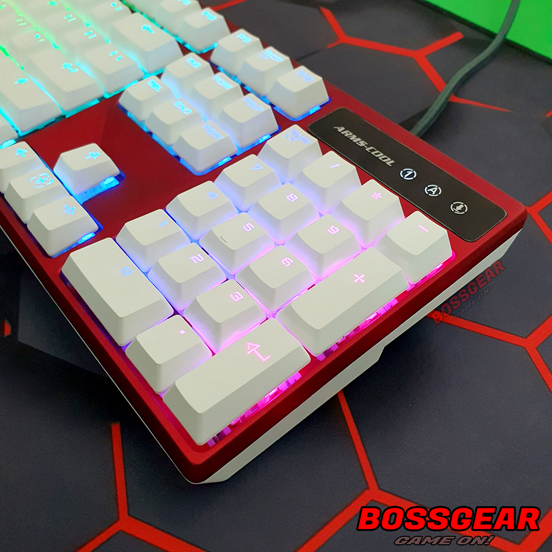 Bàn Phím Cơ Armscool HK107 RGB ( Blue Switch, LED RGB )
