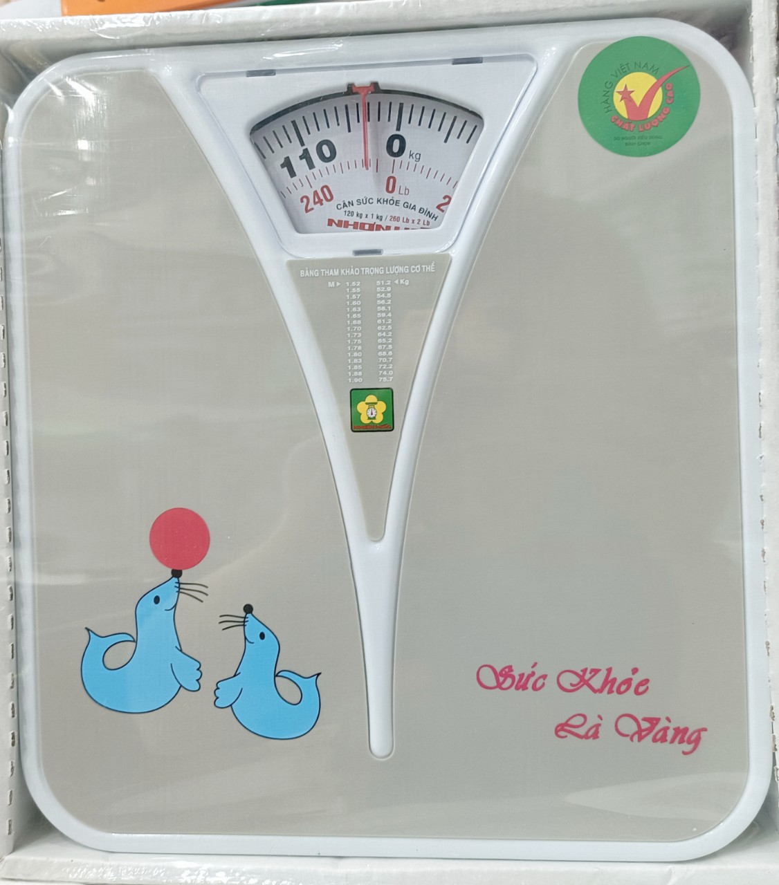 Cân sức khỏe Nhơn Hòa 120kg