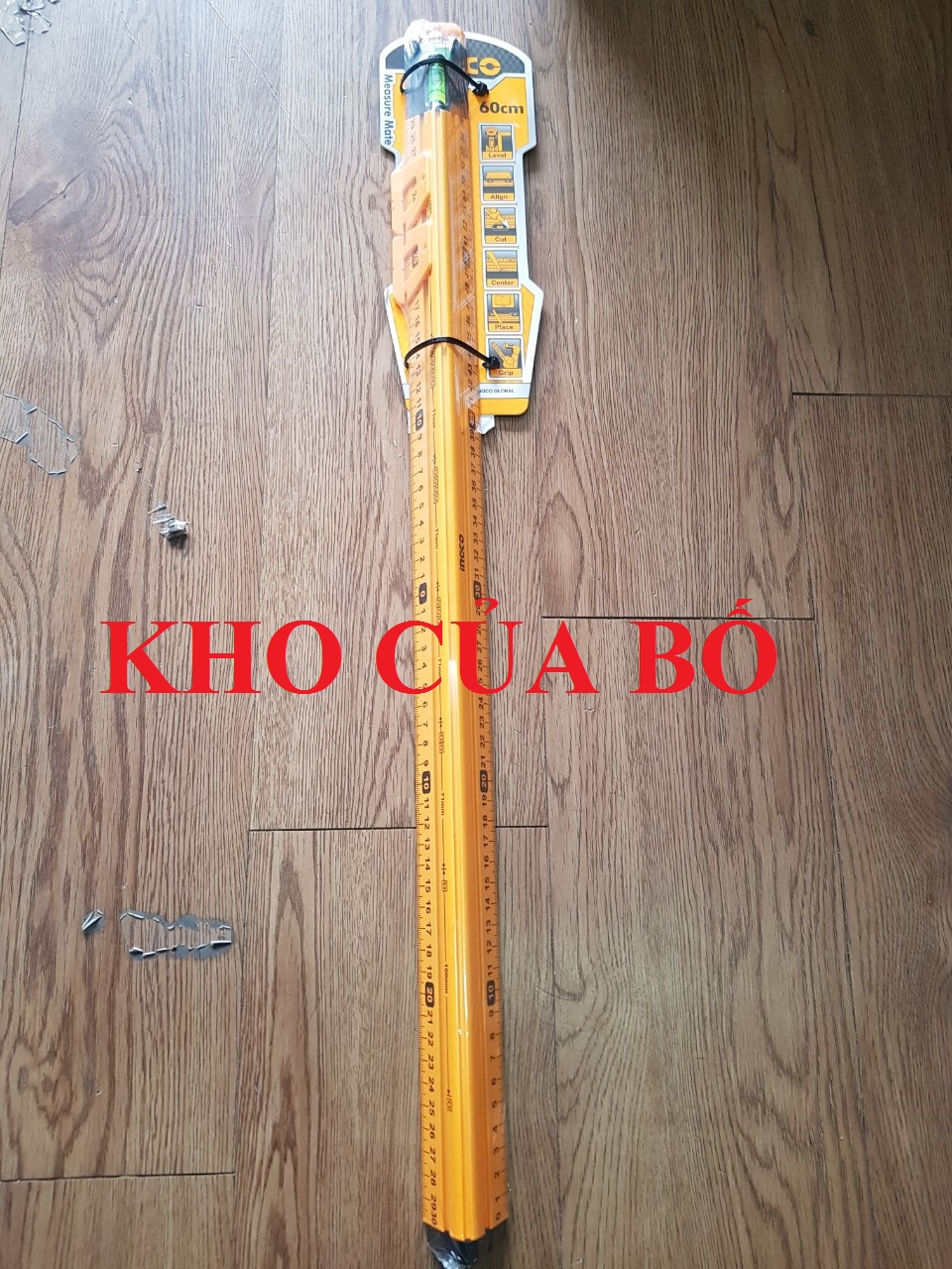 Thước nhôm định vị 60cm ingco hsr36003