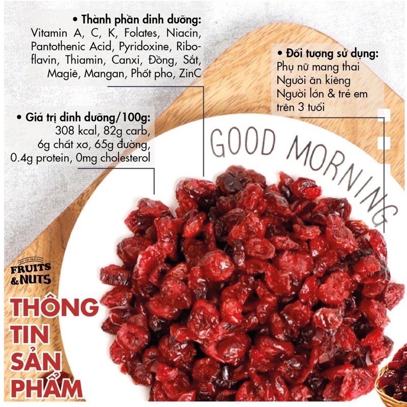 Nam Việt Quất 100Gr