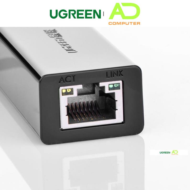 Dây UGREEN USB 2.0 sang 10/100mbps Lan chip AXIS88772 CR110