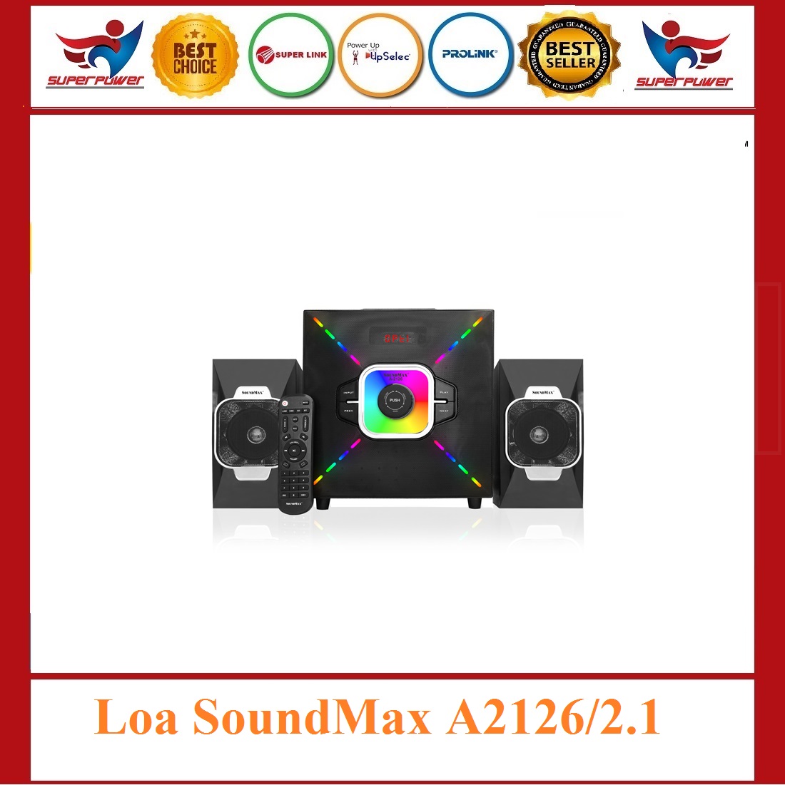 Loa SoundMax A2126/2.1