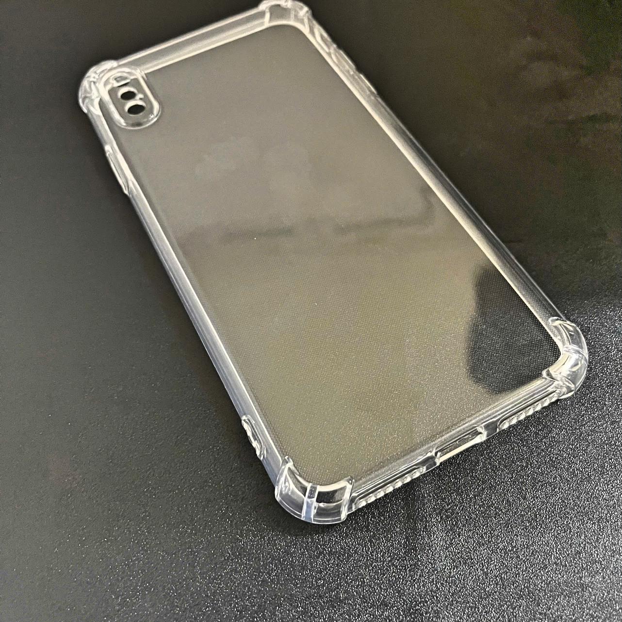 Ốp lưng iPhone Xs Max dẻo Trong suốt Chống sốc
