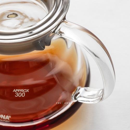 Glass Jar for Storing Cafede Kona Coffee
