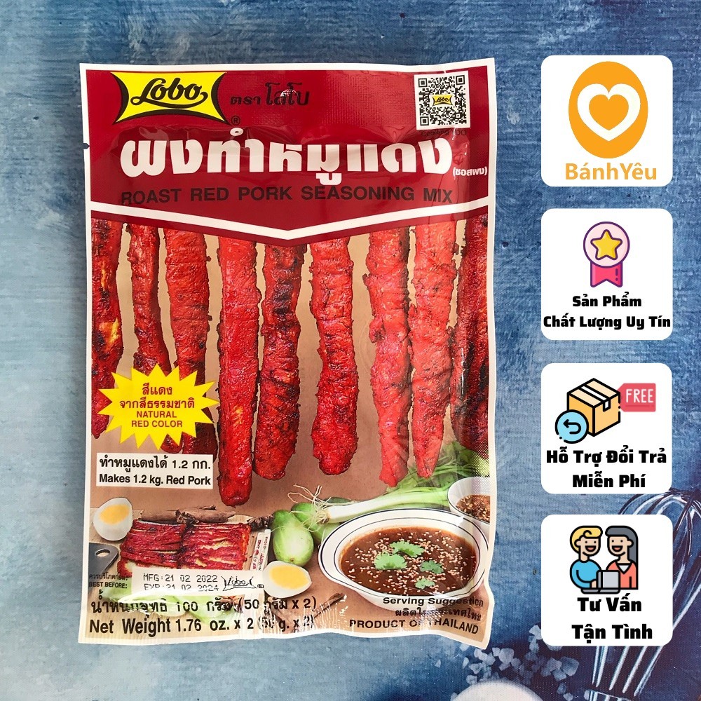 Gia vị làm xá xíu Thái Lan Lobo