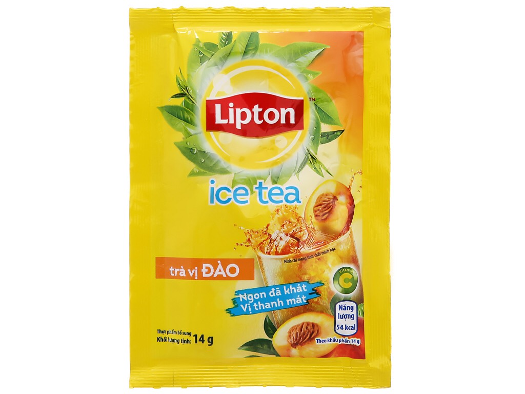 Trà Lipton icetea hương đào