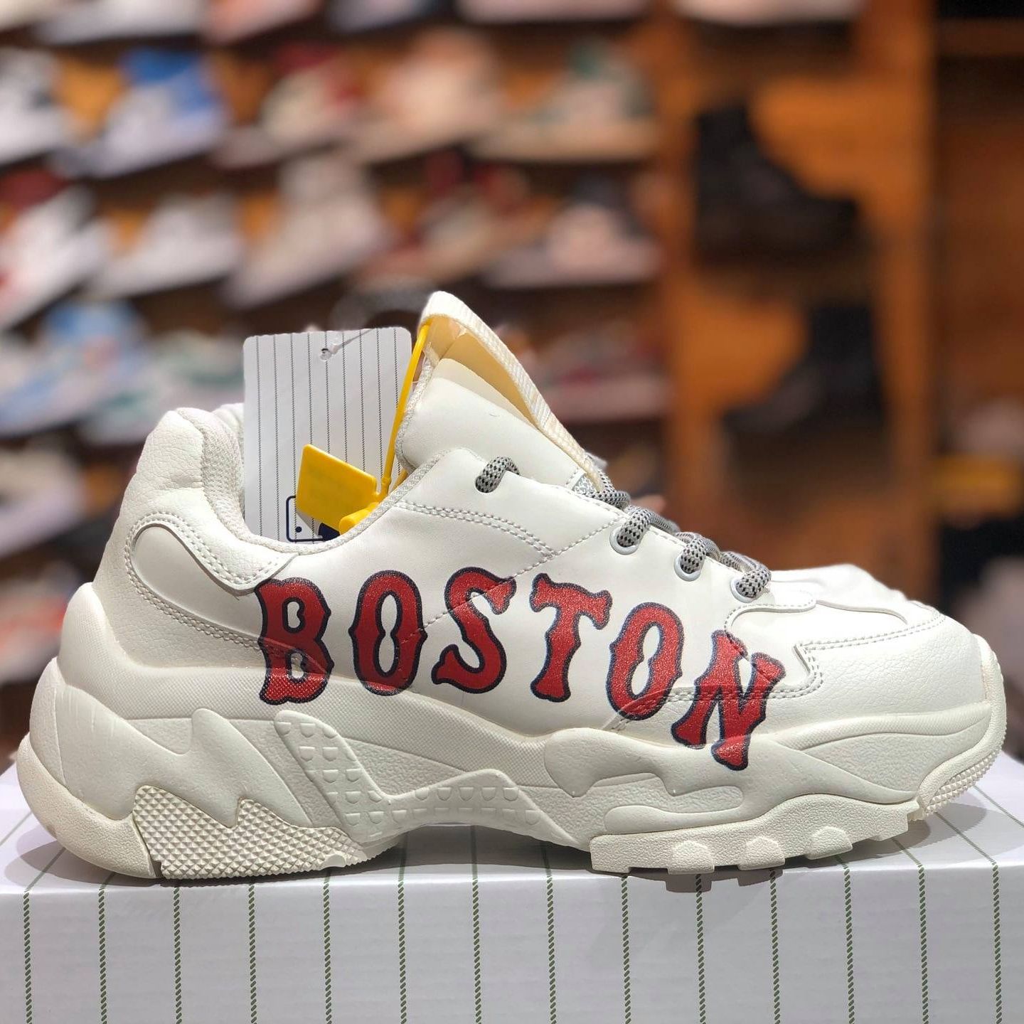 Giày MLB Bigball Chunky P Boston Red Sox ( Full box)