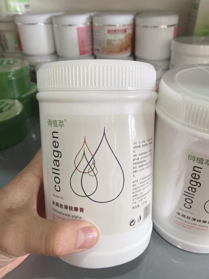 Kem massage Collagen Hũ 1000g