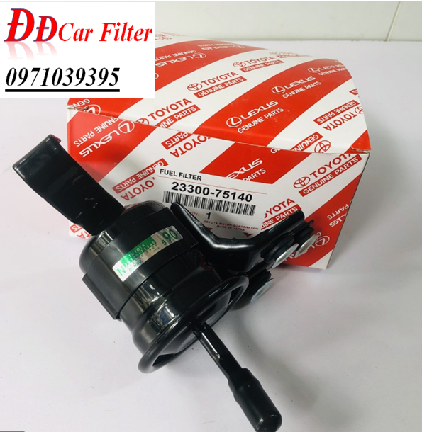 Lọc xăng ngoài xe Toyota Innova, Fotuner, Hilux có bass