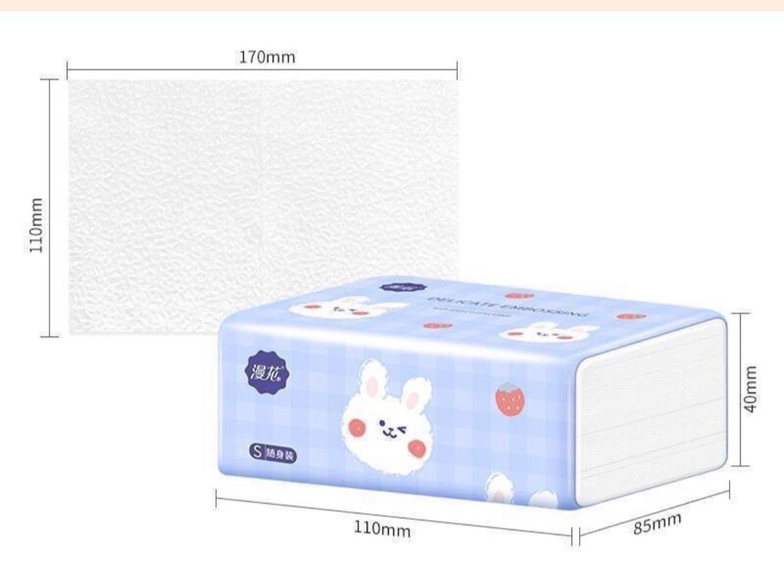 Sp000767 gói giấy ăn con thỏ siêu dai