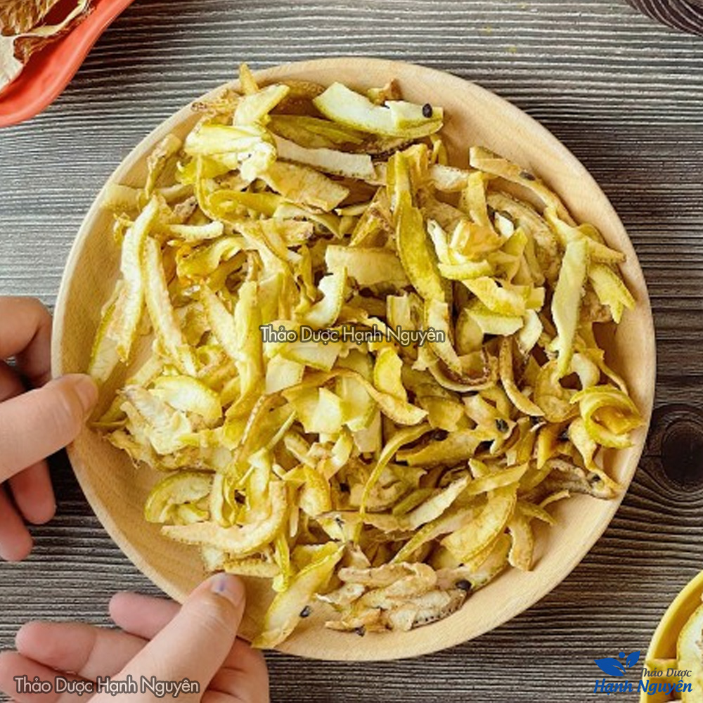 Vỏ Bưởi Sấy Khô 500g Giúp Đẹp Da Mượt Tóc - Thảo Dược Hạnh Nguyên
